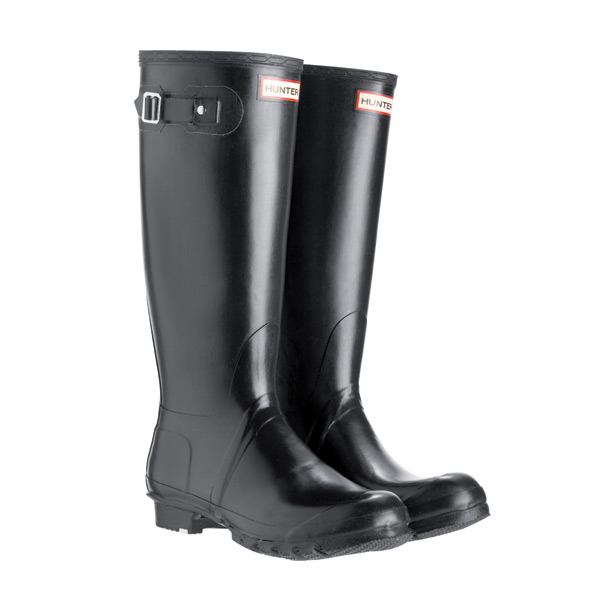 Hunter Wellies Original Wellington Boots - Black - Large