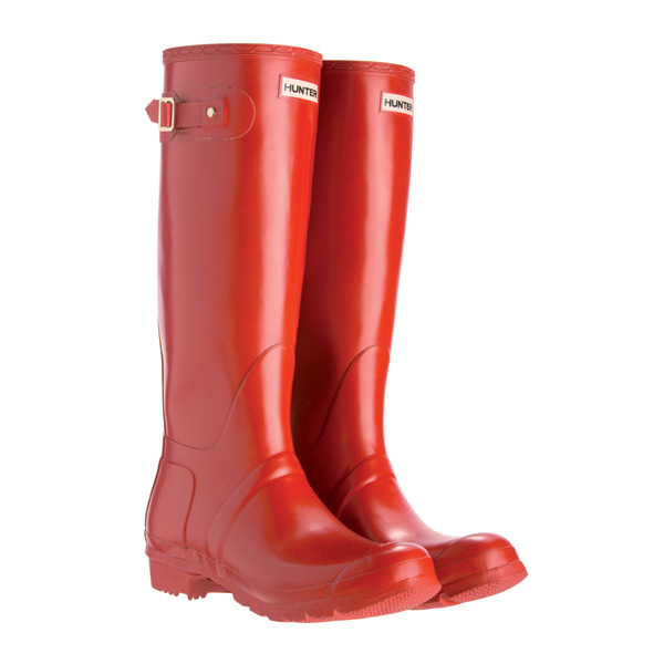 Hunter Wellies Original Wellington Boots - Red - Large