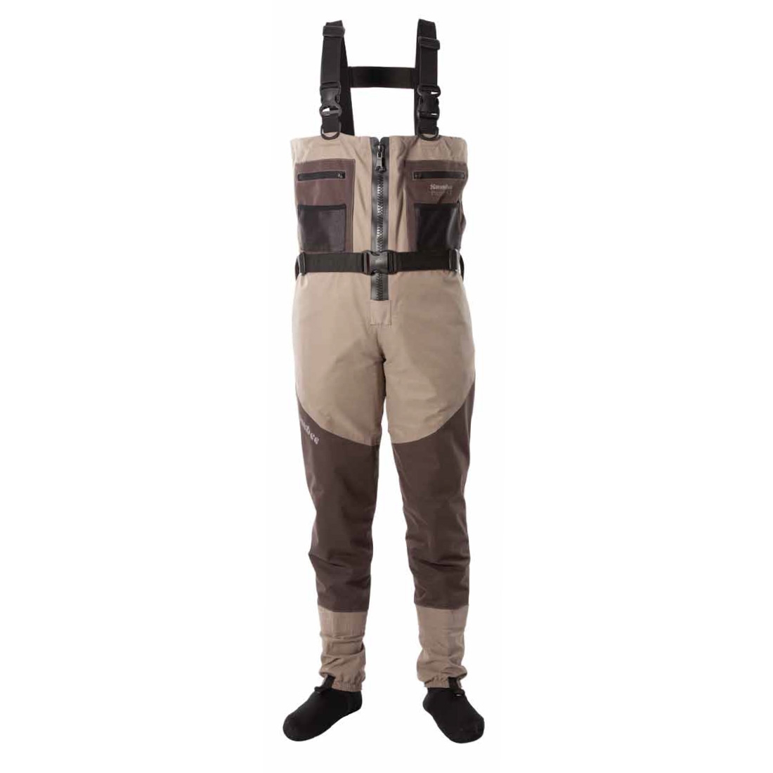 Snowbee Prestige ST Breathable Zip-Front Stockingfoot Chest Waders - 2 